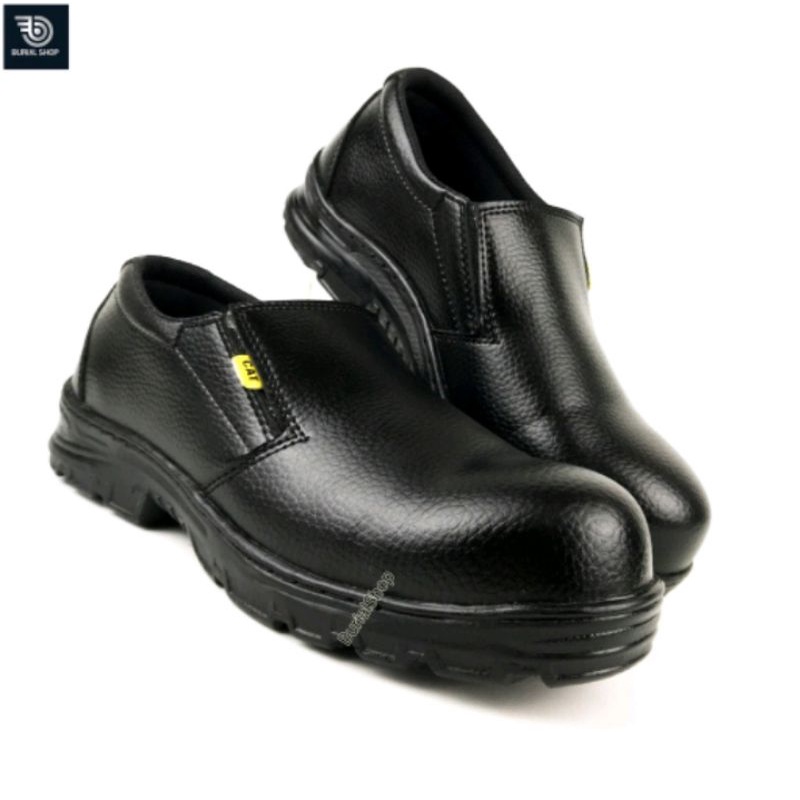 SEPATU SEFETY Slip-On Septi Sepatu Kerja Safety Selop - Safety Shoes Slip On Savety Slop Pria Septy Sepatu Kerja