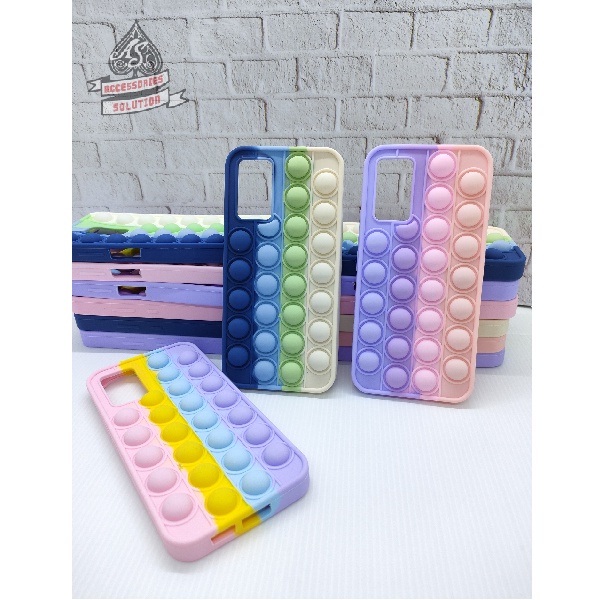 SILICONE CASE POP IT SAMSUNG J4 plus J6+ - CASE PENGHILANG STRESS PUSH IT