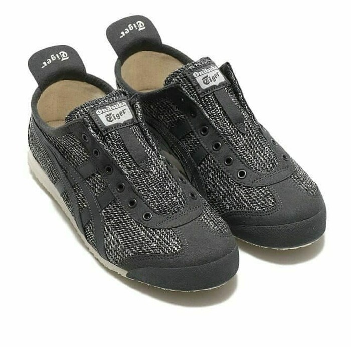Onitsuka Tiger Mexico Slip On Black Grey BNIB