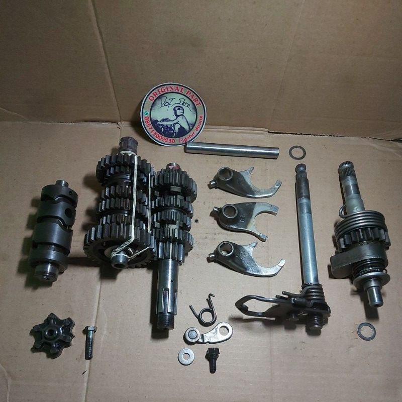gigi Rasio set ninggal kalter kanan honda tiger revo