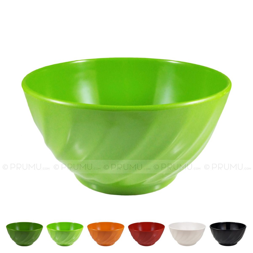 Mangkok Mie 6 Inch Ulir | Mangkok Melamin | Mangkok Melamine - M 9060