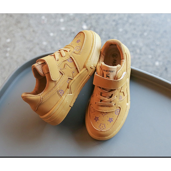 babyfit sepatu sneakers anak motif babyfeet original kids shoes import yn-823r