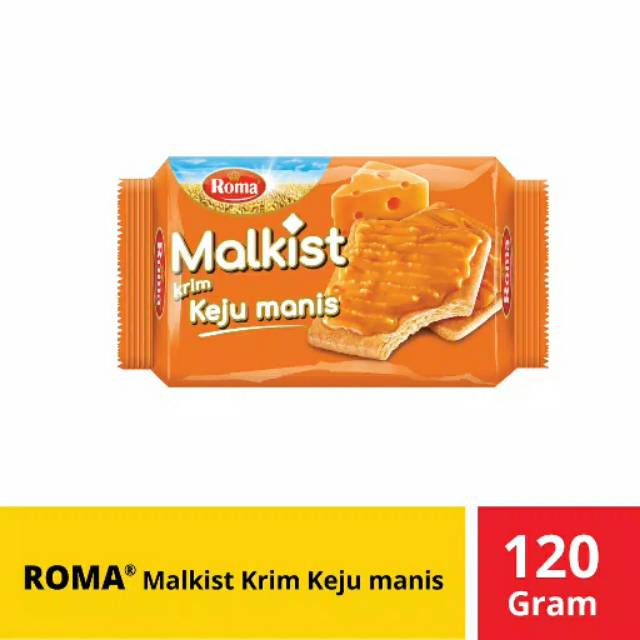 

ROMA MALKIS CREAM KEJU MANIS 120GR