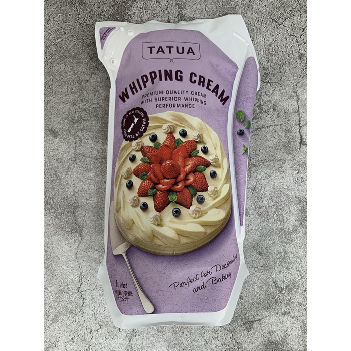 

Krim- Whipping Cream Tatua 1 Liter -Krim.