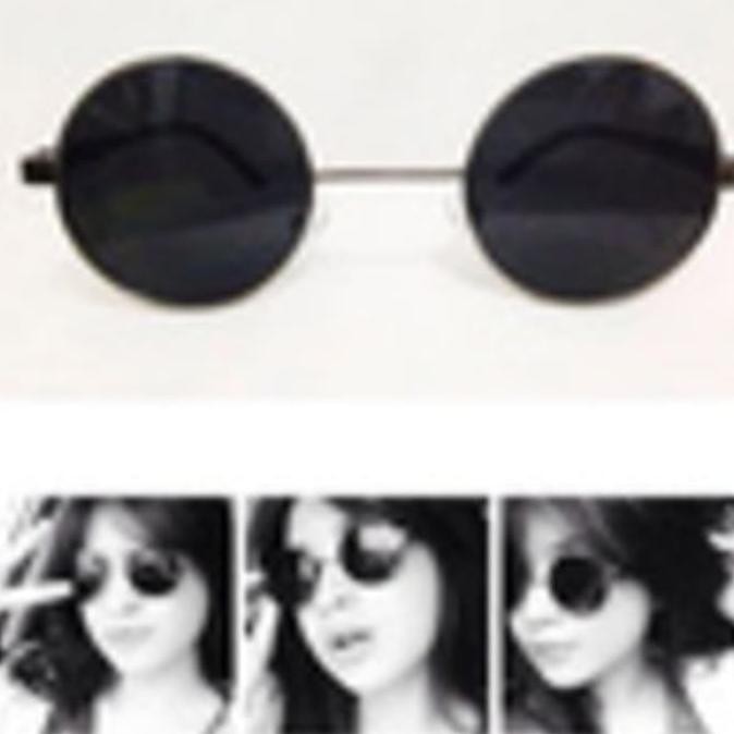 

Round Lennon Black New