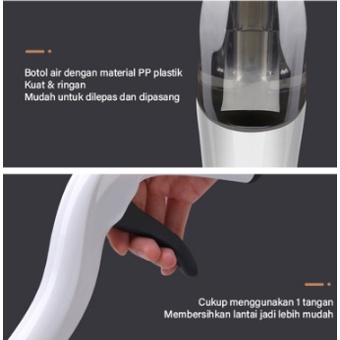 ALAT PEL PRAKTIS TINGGAL SEMPROT SAPU SPRAY Water Spray Mop Alat Sapu Pel Lantai Semprot Otomatis Washable Microfiber AIDO