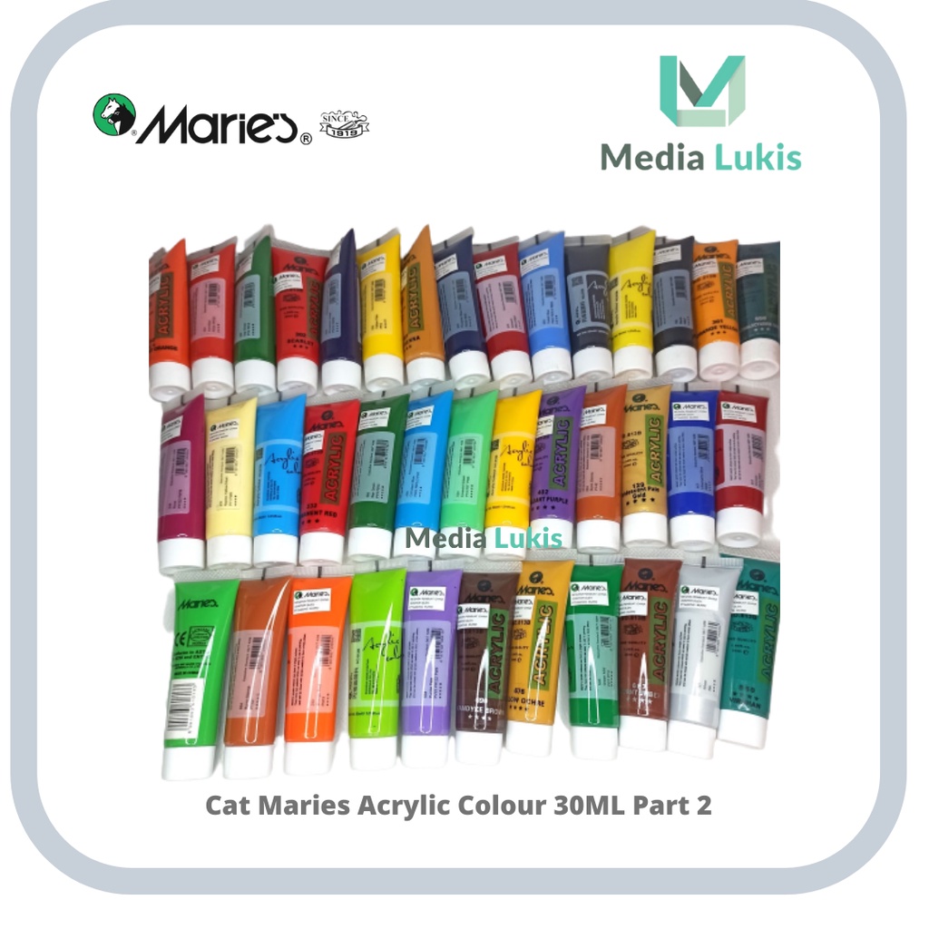 

Cat Akrilik / Maries Acrylic Colour 30ML Part 2