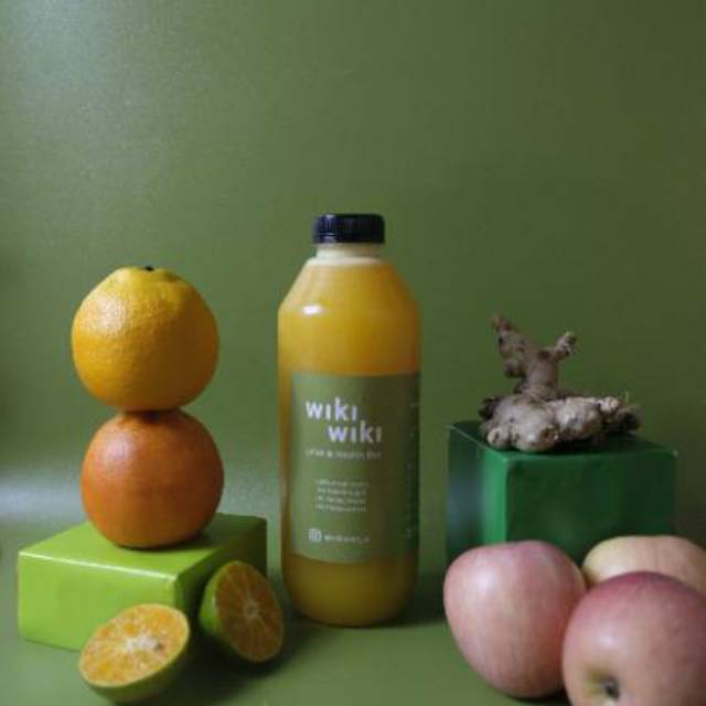 

Wiki Glow - Orang Apple & Ginger Juice - Jus Jeruk Apel & Jahe