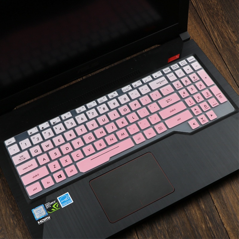 For 15.6inch ASUS FX63VD/VM Soft Ultra-thin Silicone Laptop Keyboard Cover Protector