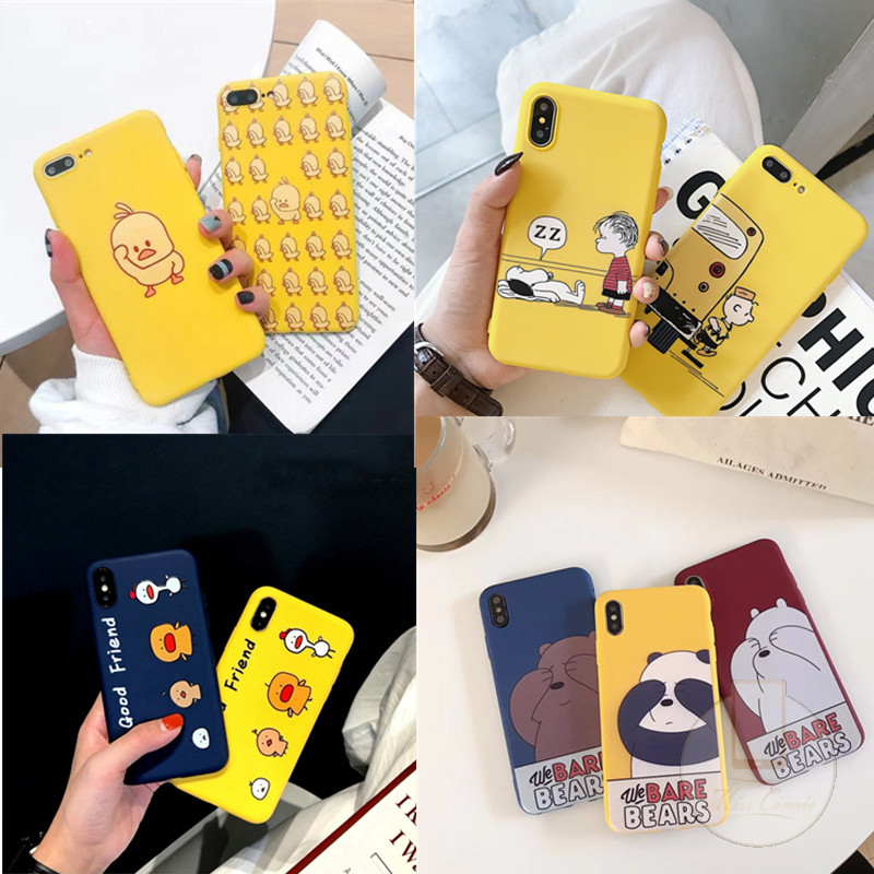 Casing Silikon Xiaomi Redmi Note 9 8 5 7 Pro 5A Prime Redmi 9 7 9A 4A 5A 6A S2 8 7 4X MiA1 MiA2 Motif Kartun