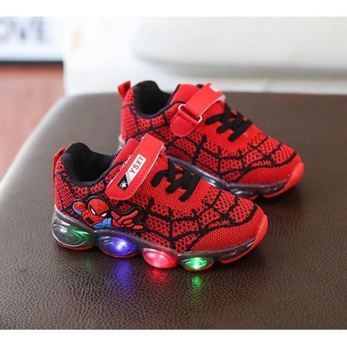 GI 18A (SZ 21-34) RISCE SEPATU SNEAKERS SPIDERMAN ANAK COWOK LAKI-LAKI PRIA JAKARTA JSKA