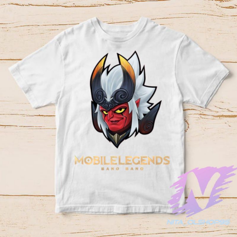 kaos anak baju anak mobile legends hero khufra skin legend