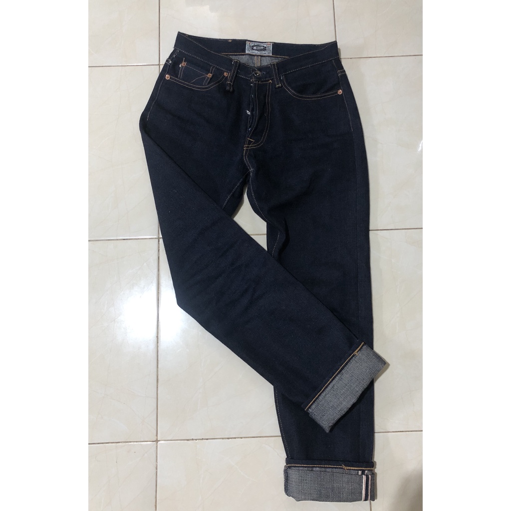 Sage Denim Hinokami Selvedge Unsanforized 21 OZ Second