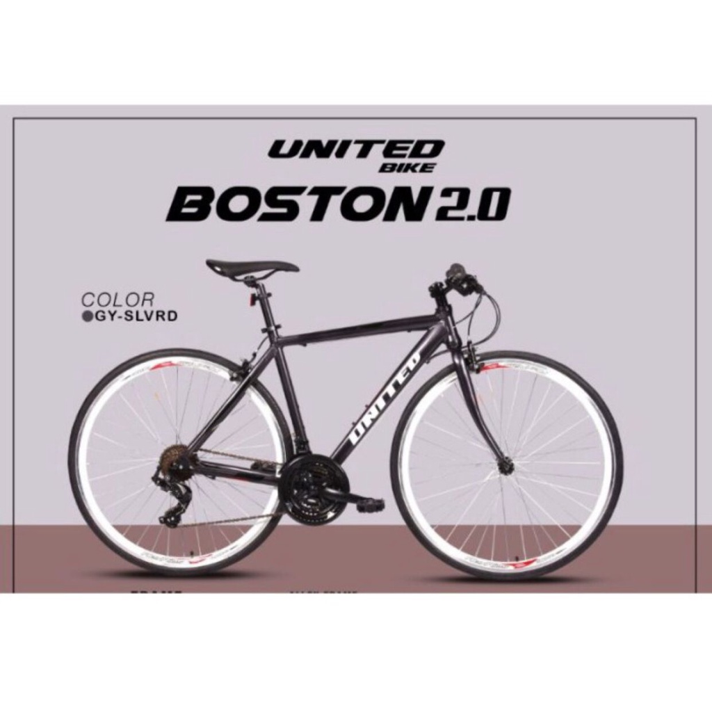 Sepeda Road Bike Hybrid United Boston 2.0