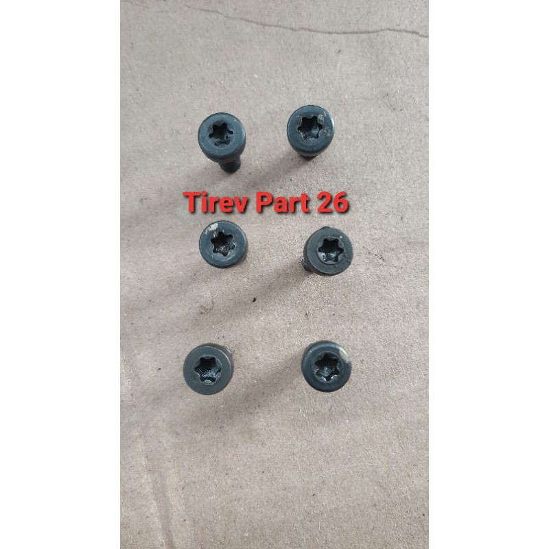 Baut bintang one way magnet Tiger megapro original copotan