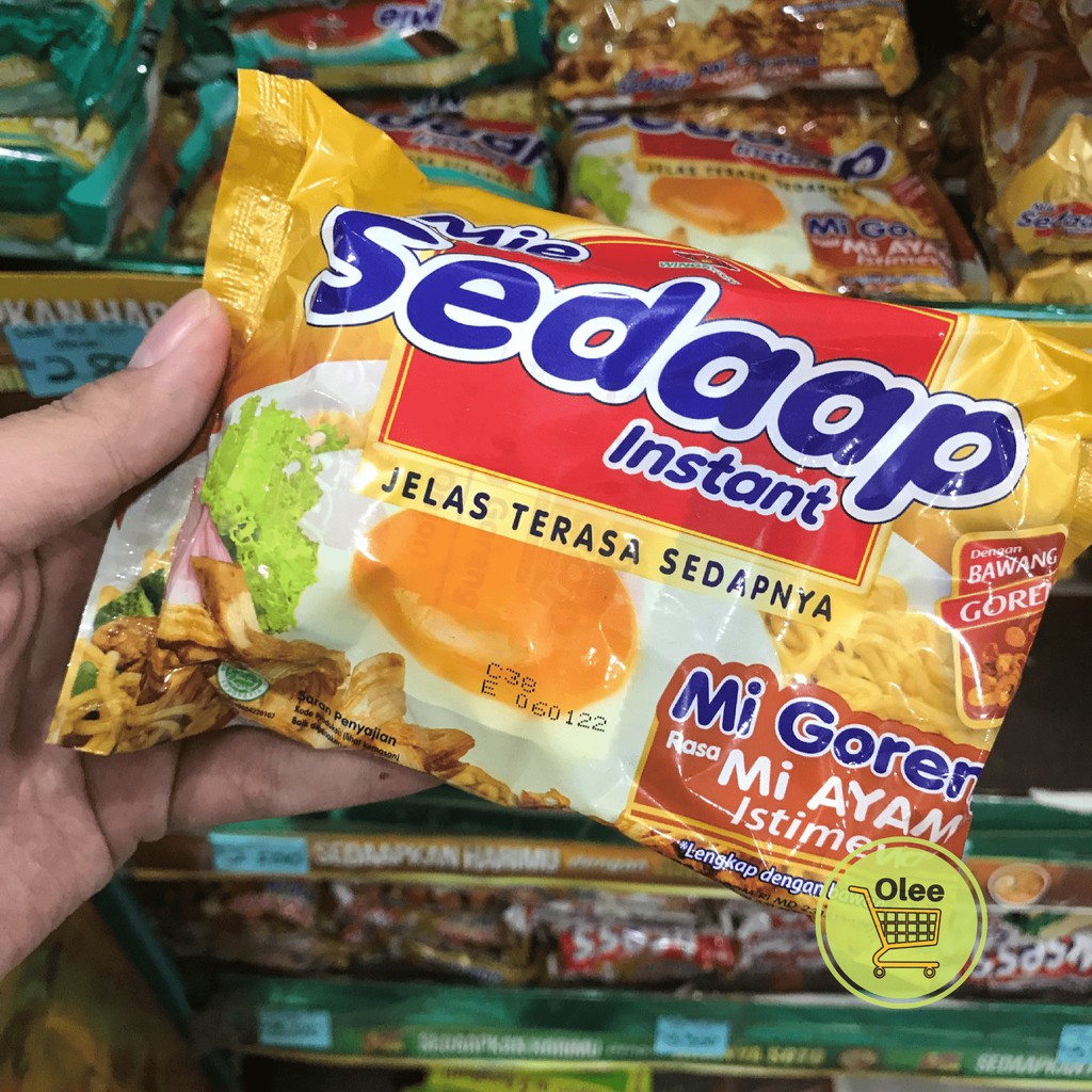 [ Mie SEDAAP ] Mie Sedaap Goreng Rasa Mie Ayam Istimewa 92gr