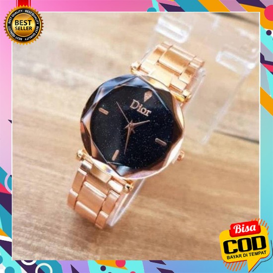 Jam Cewek Segi Empat Original Rantai Stainles Stel Terbaru // Jam Import Wanita Tahan Air Jam Tangan