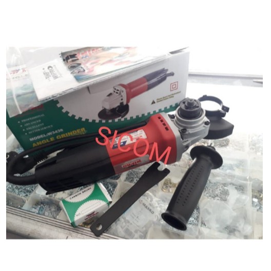 Gerinda Tangan 4 inch 4” W3436 Wipro / ANGLE GRINDER WIPRO W3436 4"