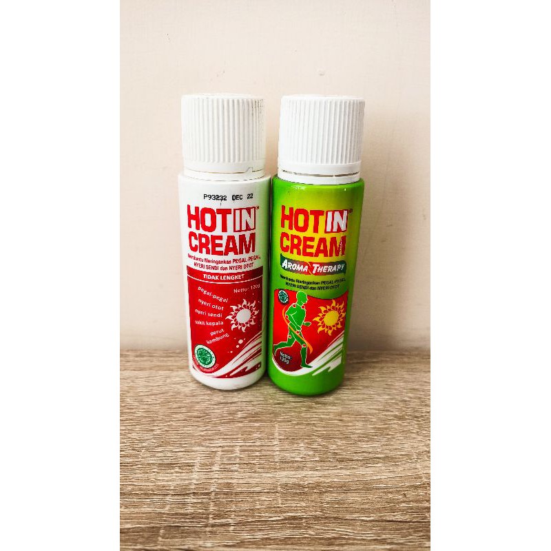 COD - HOT IN CREAM BOTOL 120 G - OBAT PEGAL NYERI SENDI NYERI OTOT PERUT KEMBUNG MASUK ANGIN HOTIN