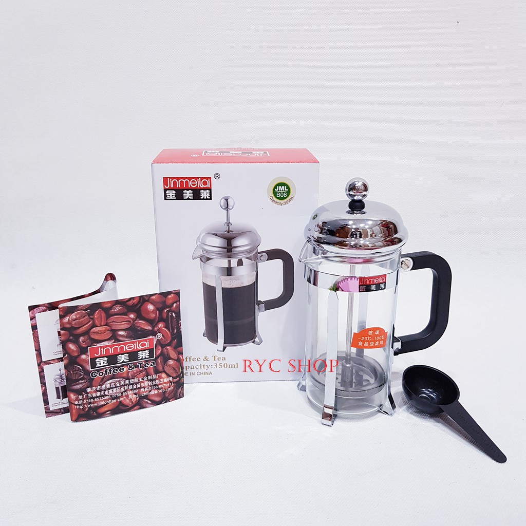 FRENCH PRESS 350 ML / Coffee Plunger / Coffee Maker 350 ml