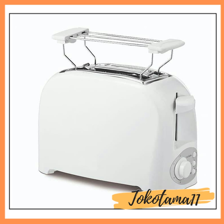 Idealife IL-204 Pemanggang Roti 2 Iris Stainless Steel Toaster