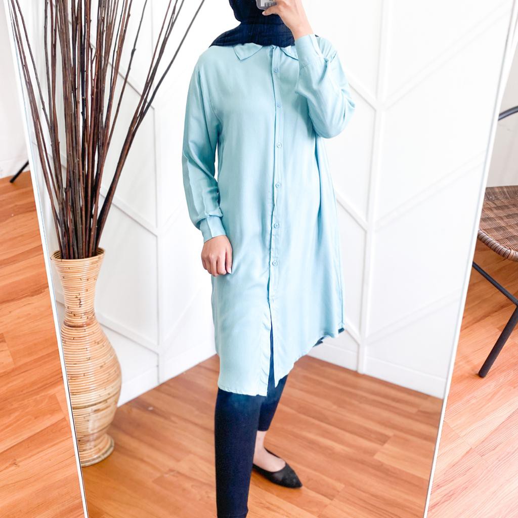 AZKIA LONGTUNIK - tunik murah / tunik wanita / tunik cantik / tunik muslim