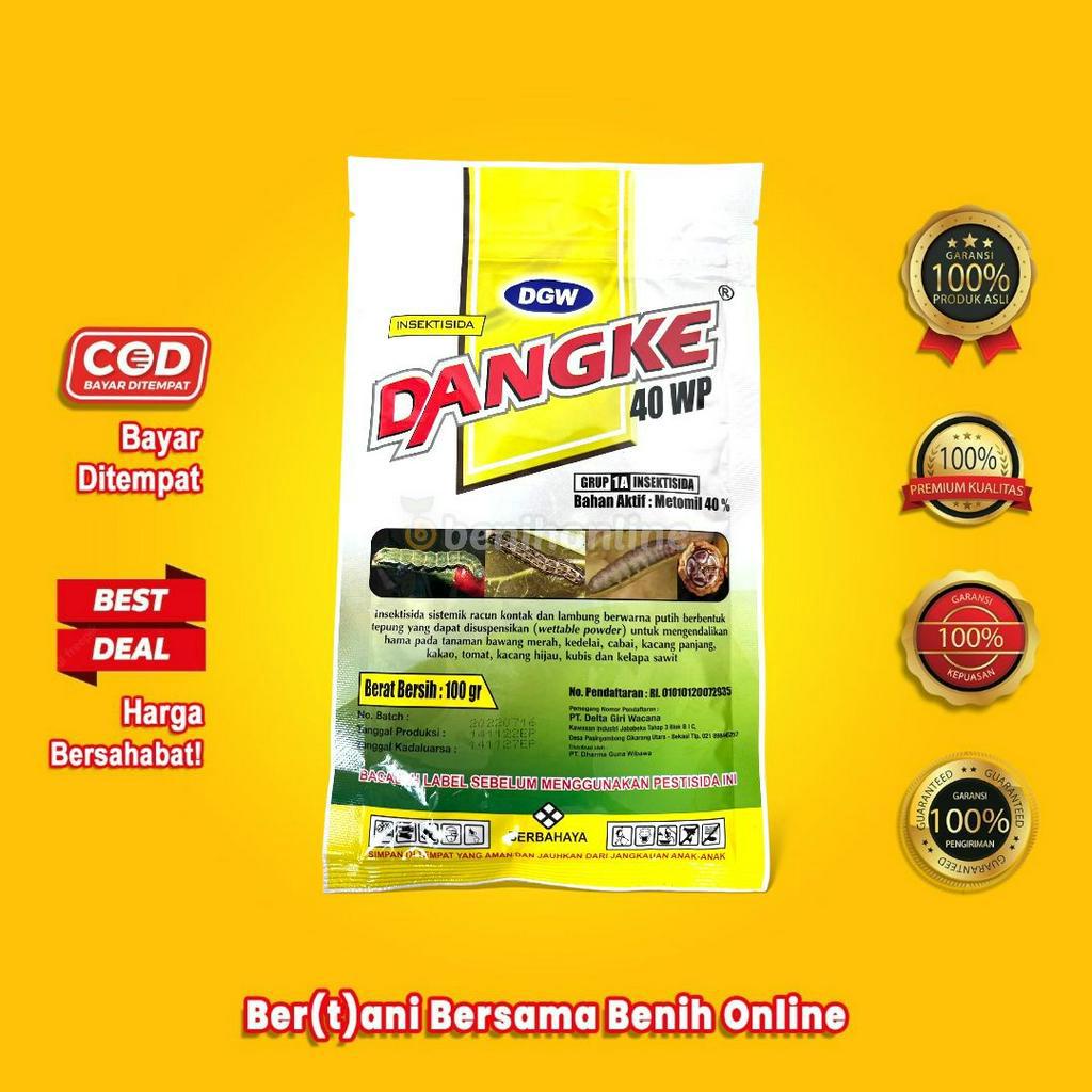 INSEKTISIDA - DANGKE 40 WP- 100 GR - Metomil - DGW integrate endure prevathon