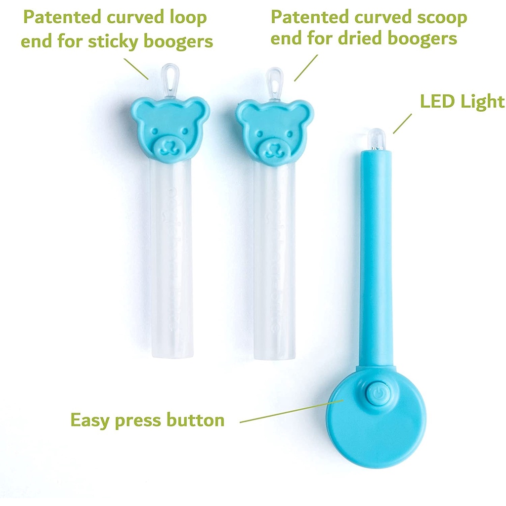 Oogiebear Brite - Baby Nose and Ear Cleaner with LED Light