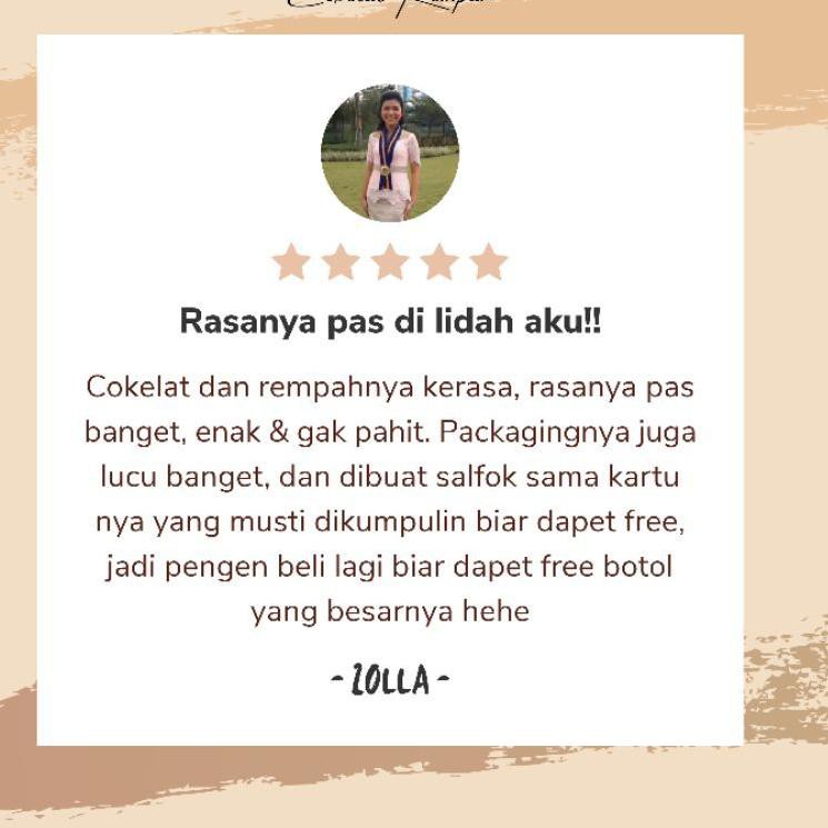 

Diskon Promo JV0RM Cokelat Rempah - Bubuk Dark Coklat Minuman Cocoa Herbal dari Jahe, Kunyit, Kayu M