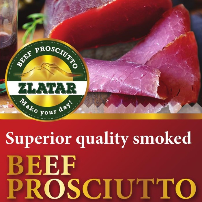 

Beef Prosciutto ZLATAR 350 gr