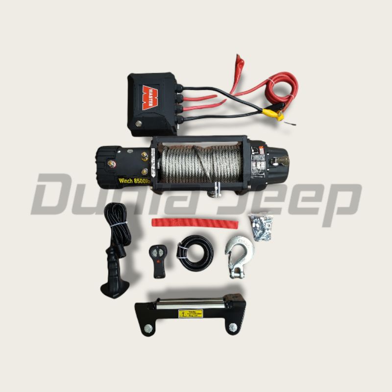 Winch Master 8500 8.500 lbs Tali Sling Rope Offroad