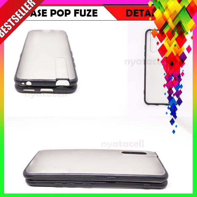 PROMO VIVO V15 PRO HARD CASE POP FUZE HARDCASE TRANSPARAN FIBER MIKA SOFT BERKUALITAS