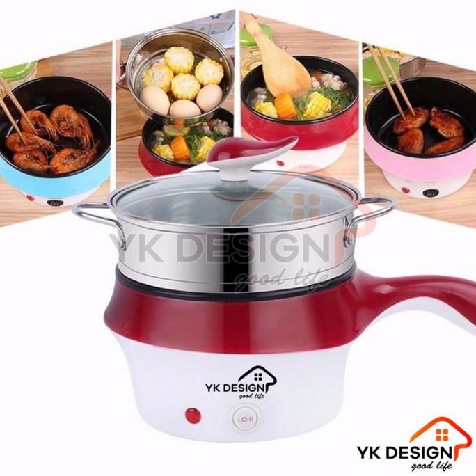 J'912 Yk Design Panci Elektrik Penggorengan / Panci Listrik Glazezolshop