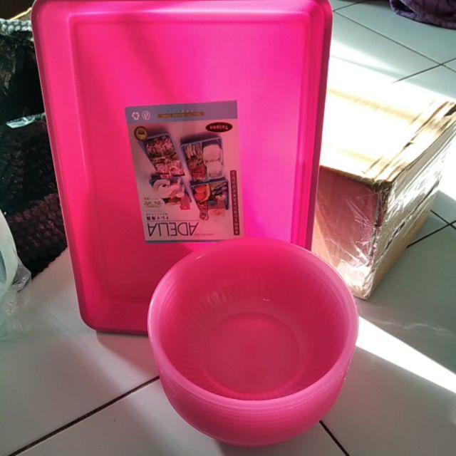 Mitra Loka Nampan Plastik Medium Taiwan 31.5 X 24 X 4.5cm Ecer 1pieces