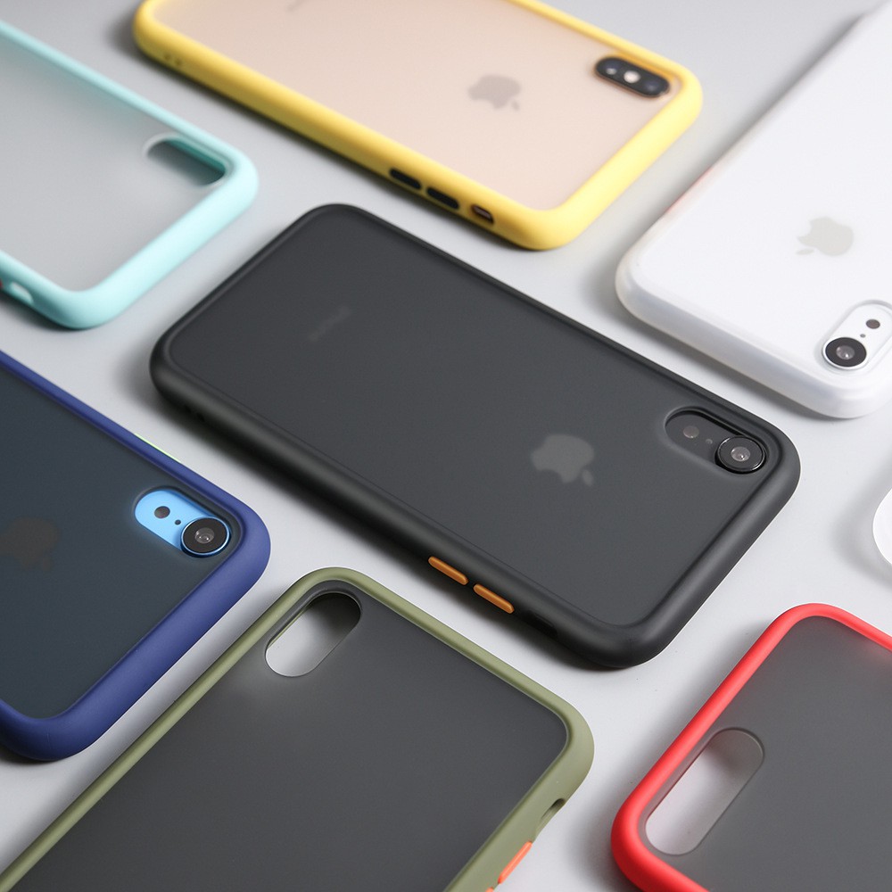 Casing Import promo murah IPHONE 6 PLUS TPU Matte Bening Fuze Hybrid Matte Case Polos