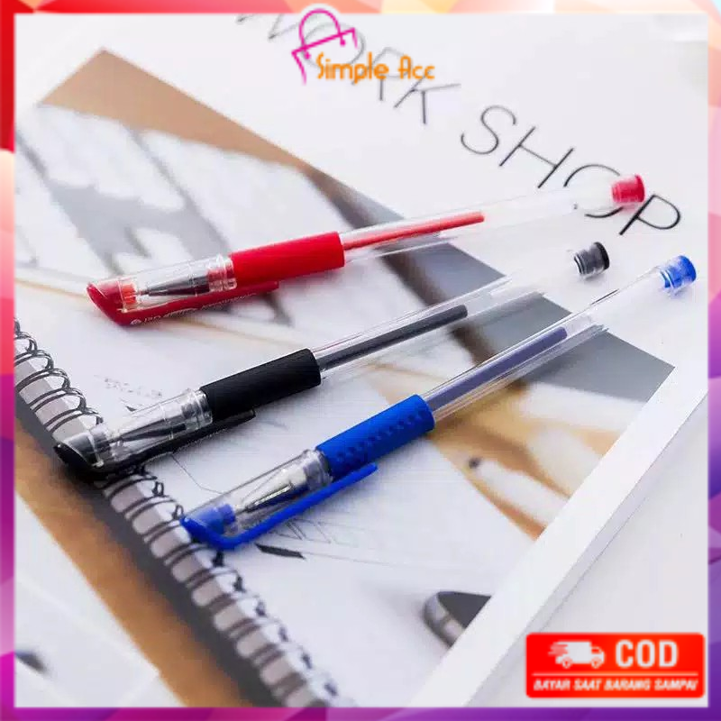 

*COD* DO-A5 (COD) Pena Gel/ Pulpen Gel MIMI 0.5mm Standard Pulpen Gel MIMI Alat tulis Stationary