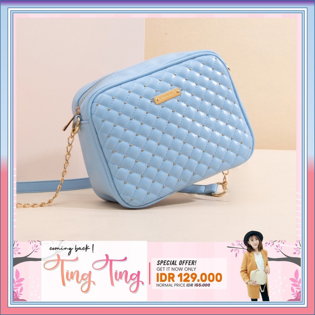 JIMS HONEY TINGTING BAG tas selempang wanita rantai kekinian sling bag abg lucu unik