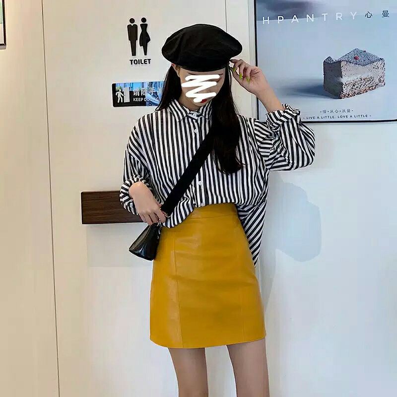 Leather Skirt