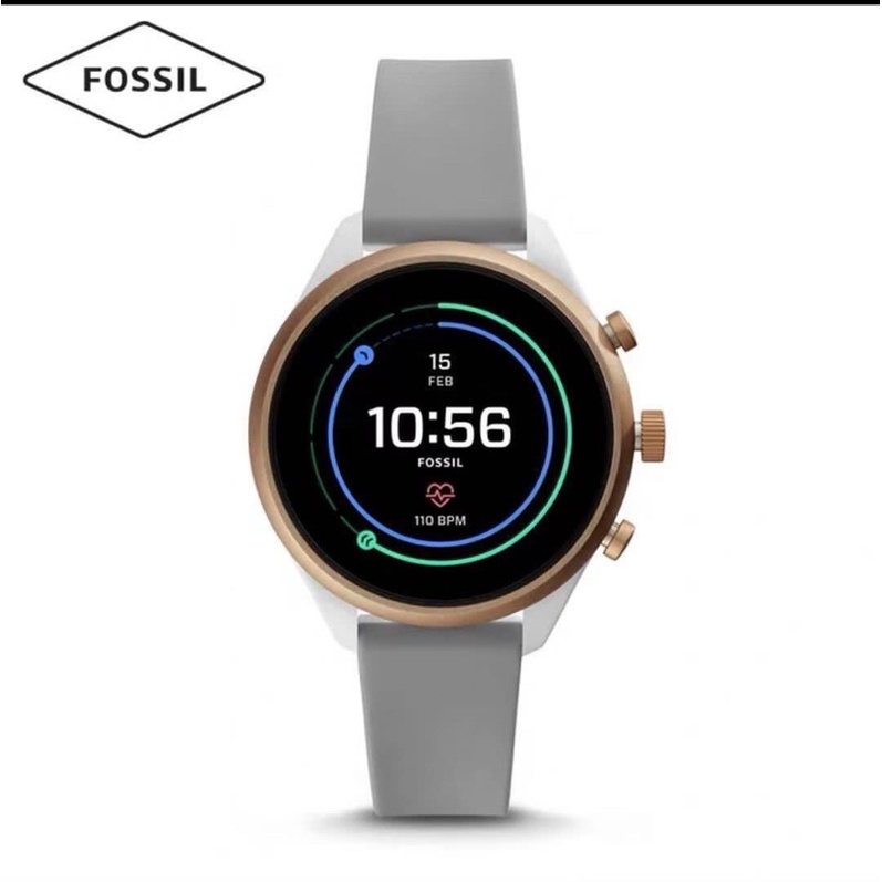 FOSSIL SPORT SMARTWATCH - 41MM RED SILICONE  FTW6027