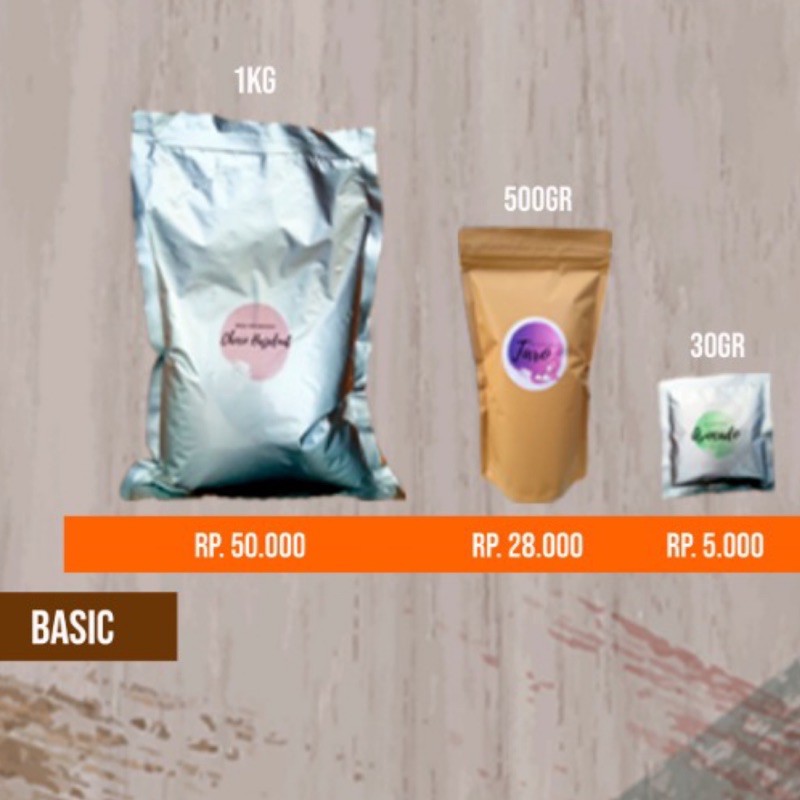 

PAKET TESTER BUBUK MINUMAN STARTER PACK Solusi Cafe Indonesia