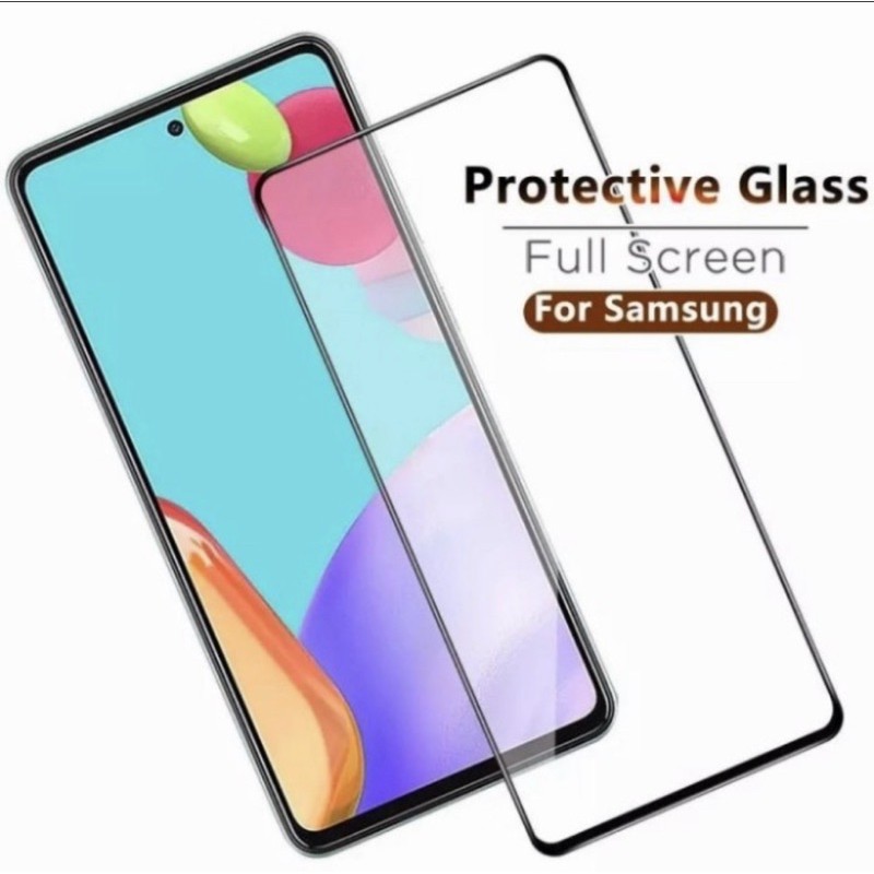 Tempered Glass Full Lem Samsung Galaxy A72 New - Temper Glass Camera - UA