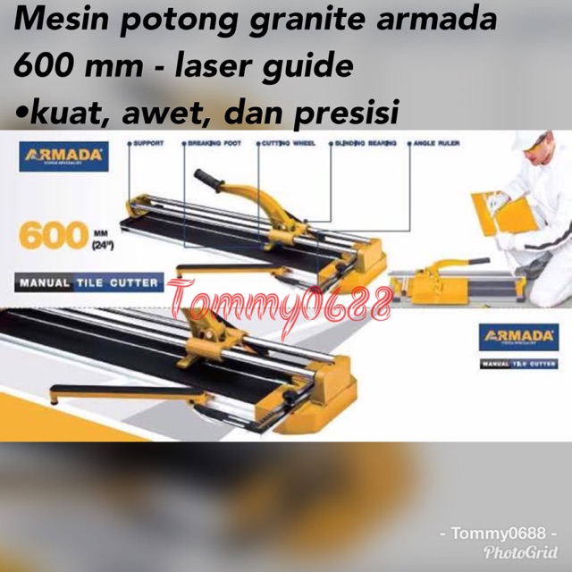ALAT POTONG GRANIT / KERAMIK MANUAL 600mm ARMADA