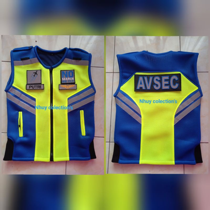 Rompi Avsec biru