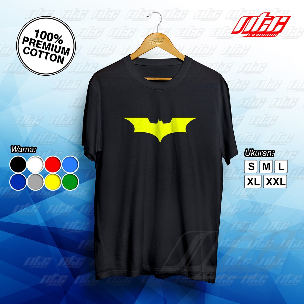 Kaos / T-shirt / Baju Logo Batman Terbaru Original   -MITRA