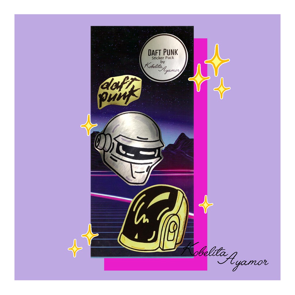 Sticker Pack Daft Punk