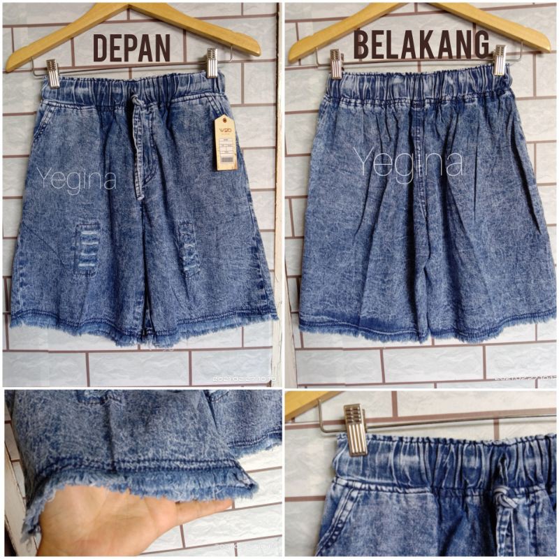 Hotpants snow jeans wanita bb 35-65kg/celana pendek wanita rawis /ripped jeans pendek wanita dewasa