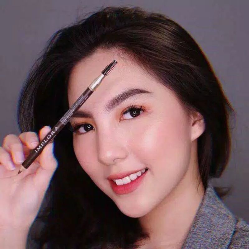 Eyebrow Implora / Pensil Alis Implora Warna Coklat