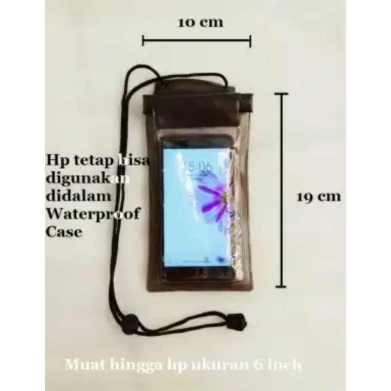 Casing Anti Air Waterproof Case Strap Hp