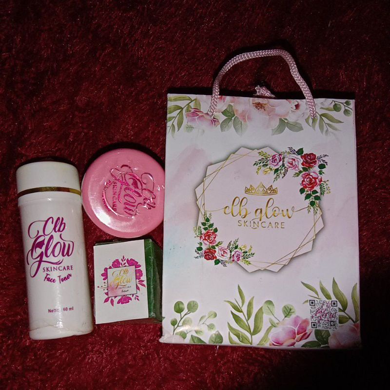 Skincare CLB GLOW ORIGINAL|Bedak CLB|Cream Wajah|Pemutih Wajah