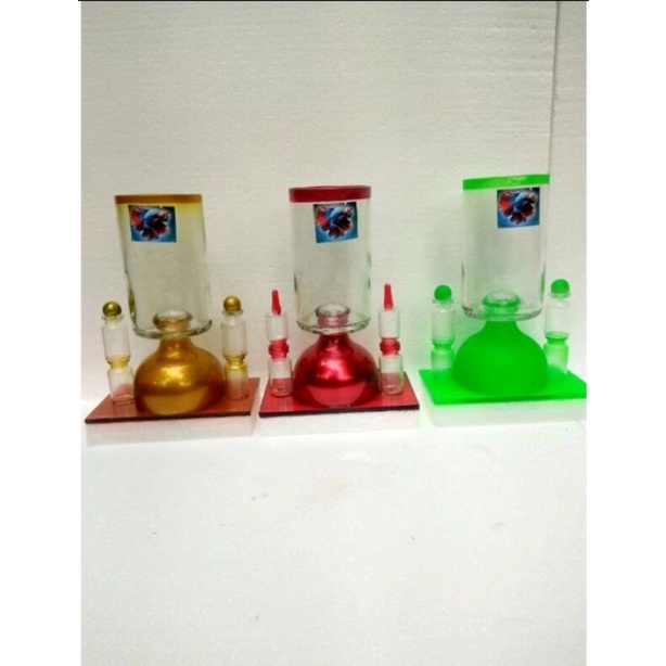 TOPLES KACA BOTOL KACA TABUNG KACA POT KACA